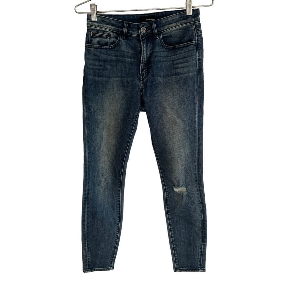 The Kooples High Waist Dark Wash Skinny Jeans, Size 25